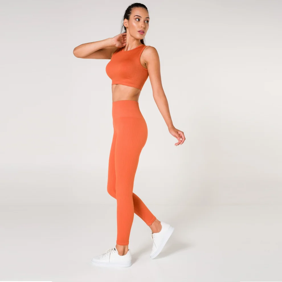 Pour Pur - Ribbed Firming Leggings