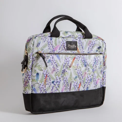 BloominBag - Fuzzy Blossom Macbook / Laptop Bag