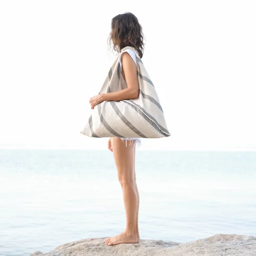 Finegrid - Azure Beach Bag
