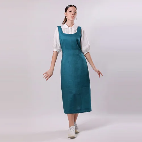 Mezz - Classic Linen Dress