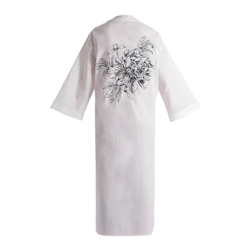 Mono Kimono - Peony Keten Kimono