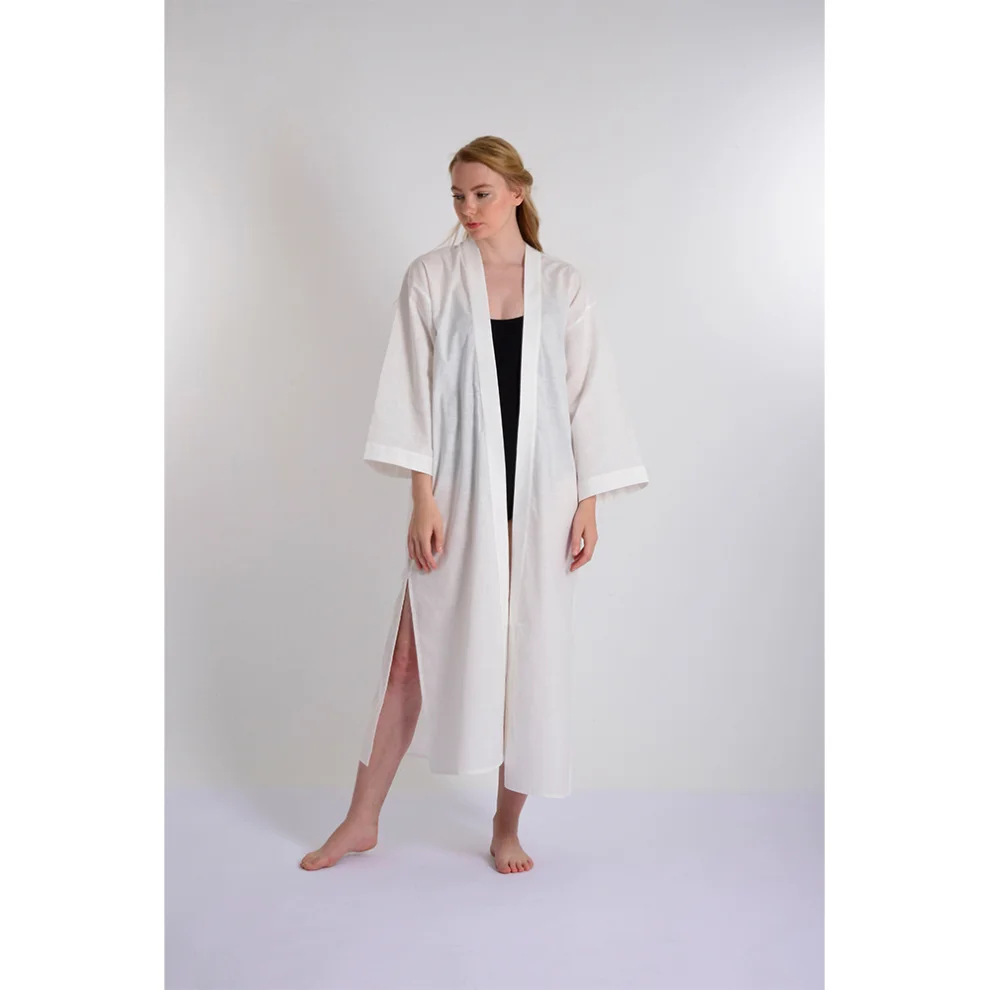 Mono Kimono - Peony Linen Kimono