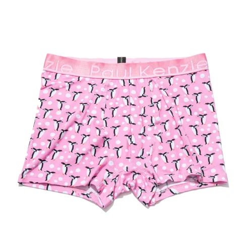 Paul Kenzie - Unique Effect Printed Men's Boxer - Penguin