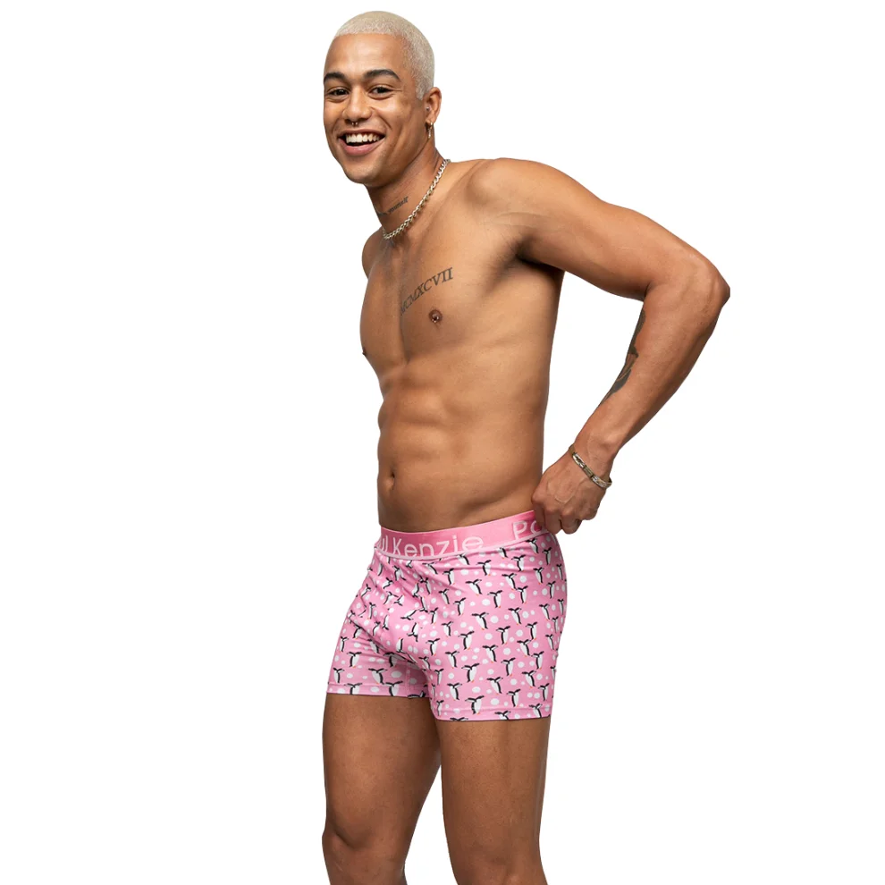 Paul Kenzie - Unique Effect Printed Men's Boxer - Penguin