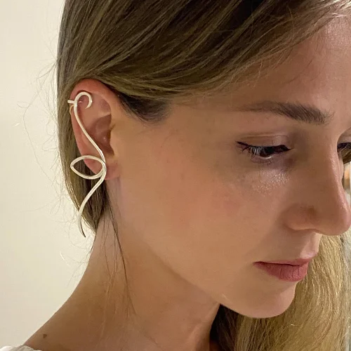 Yazgi Sungur Jewelry - Earring Earcuff