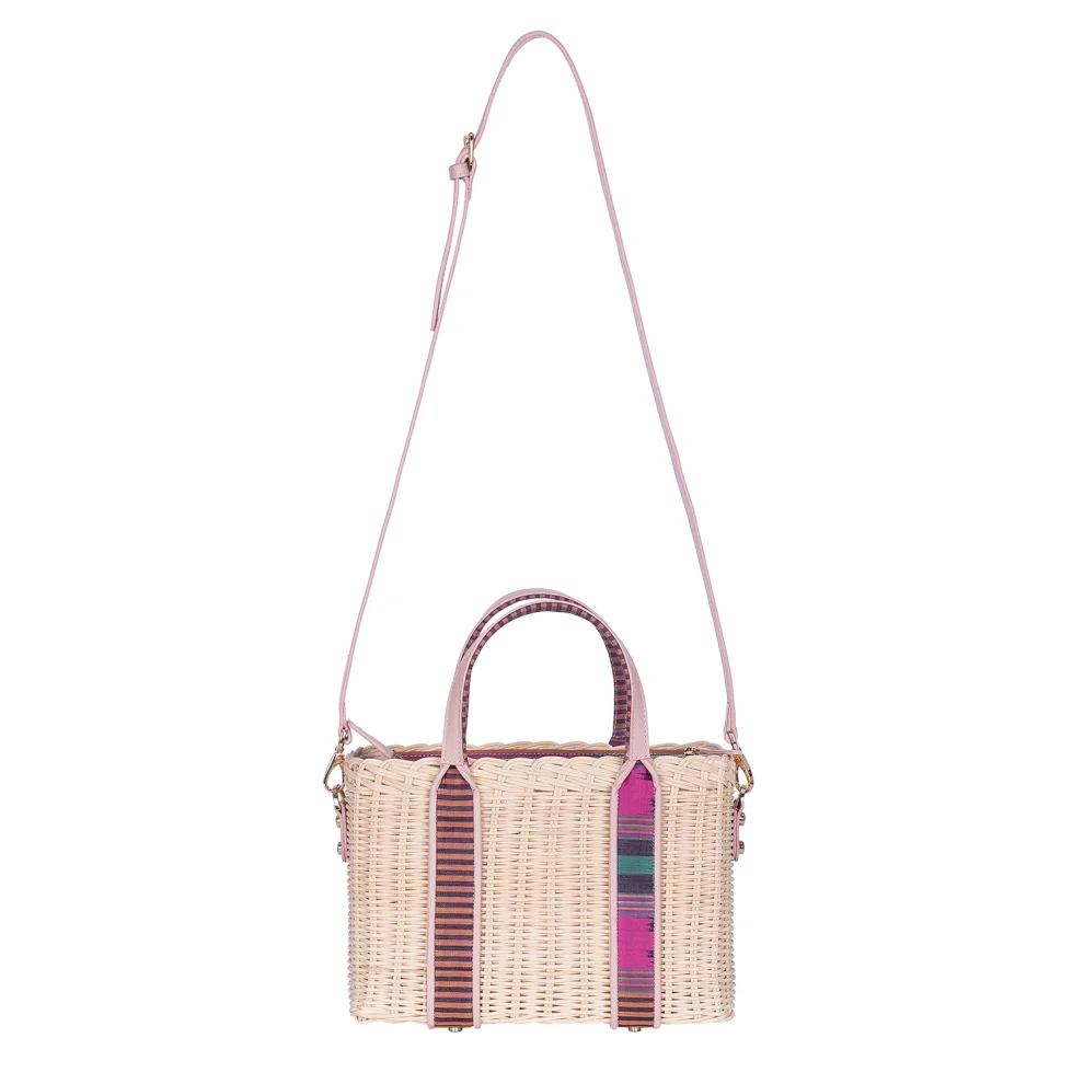 Kai & Vrosi - Summer Wicker Basket - Hand Or Cross - Body