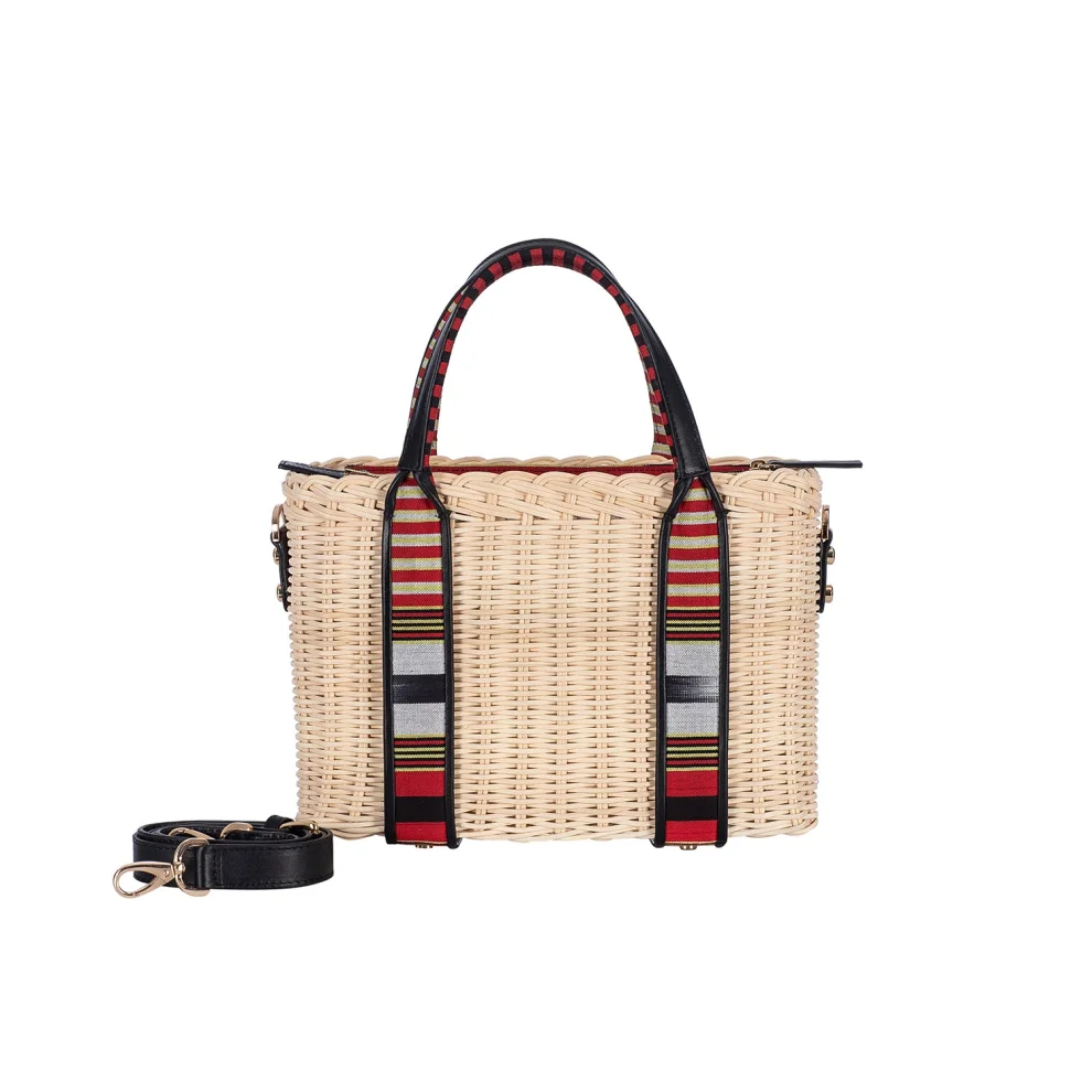 Kai & Vrosi - Summer Wicker Basket - Hand Or Cross - Body - Il