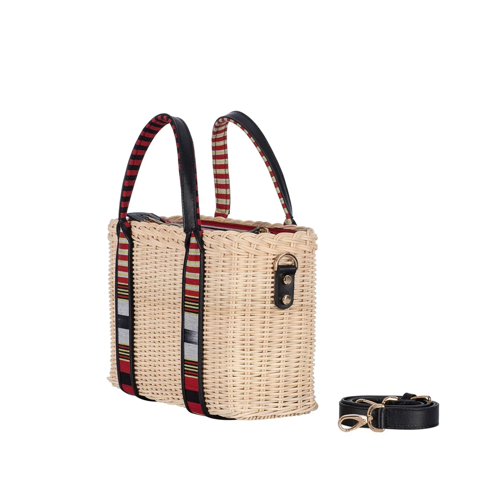 Kai & Vrosi - Summer Wicker Basket - Hand Or Cross - Body - Il