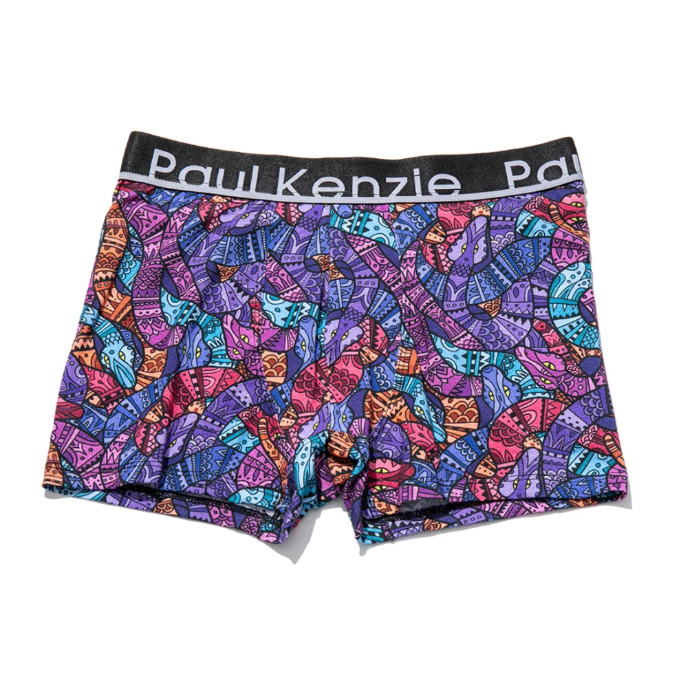 Paul Kenzie - Unique Effect Printed Men's Boxer - Snake