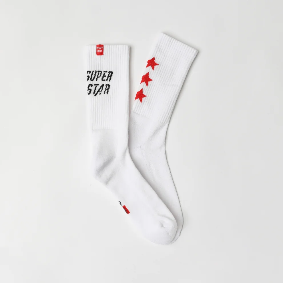 Staff Only - Super Star Spor Çorap