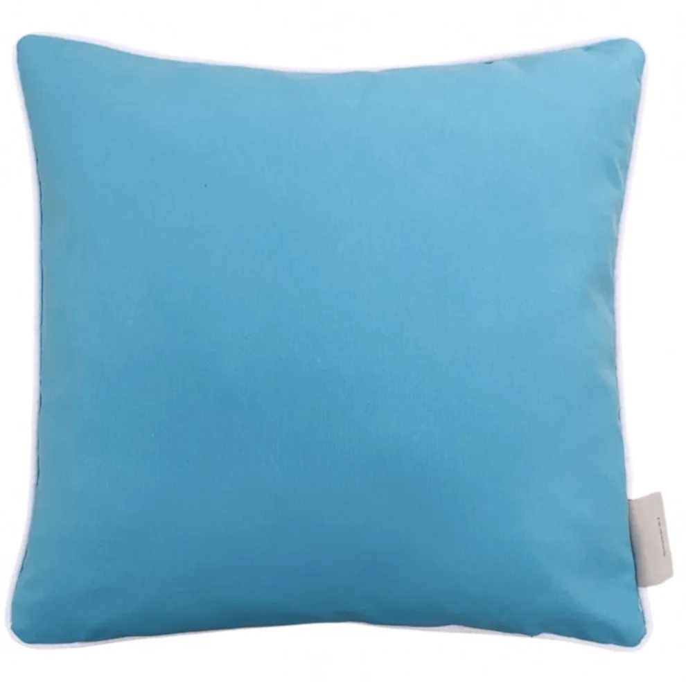 Adade Design Pillow - Nakışlı Kırlent - Denizatı