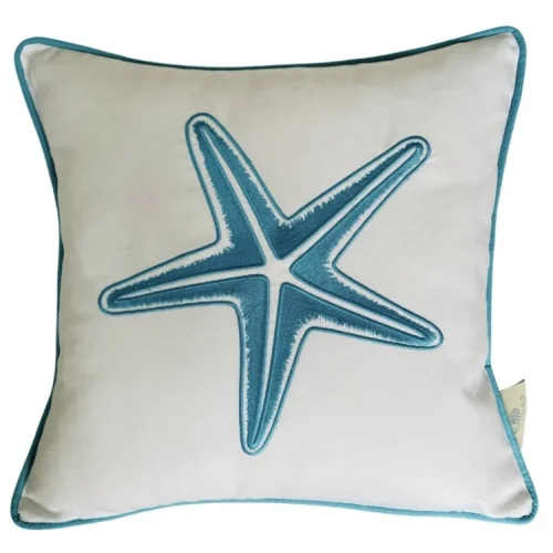 Adade Design Pillow - Nakışlı Kırlent - Yıldız