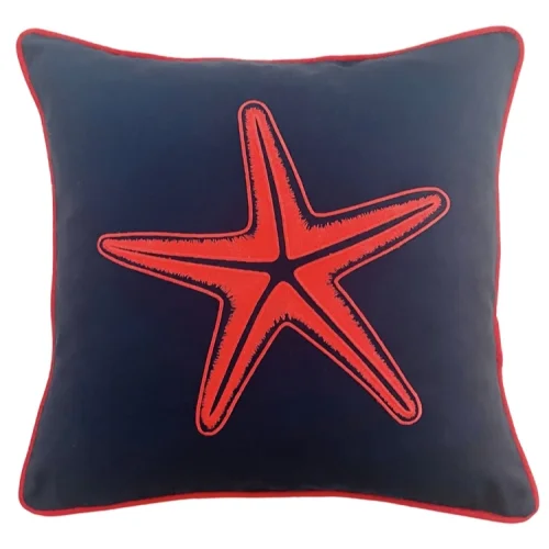 Adade Design Pillow - Nakışlı Kırlent - Yıldız