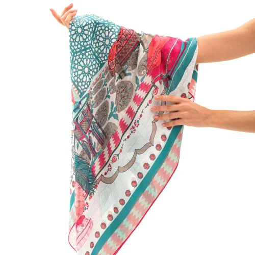CouCoon Atelier - Alem Scarf - Turquoise