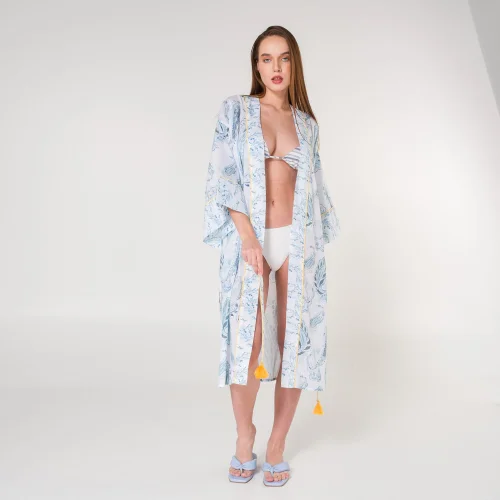 Miespiga - Audrey Voile Women Beach Kimono