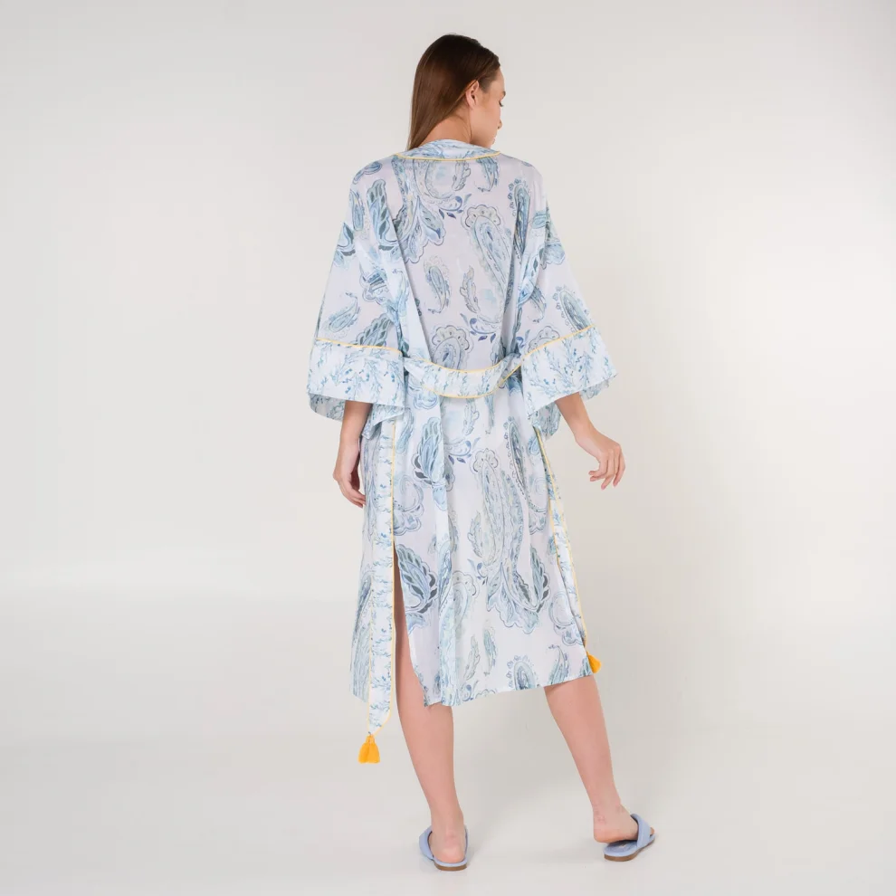 Miespiga - Audrey Voile Women Beach Kimono