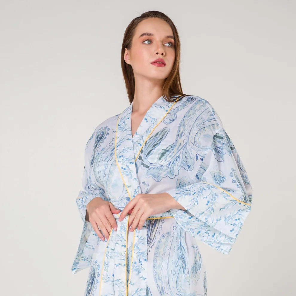 Miespiga - Audrey Voile Women Beach Kimono