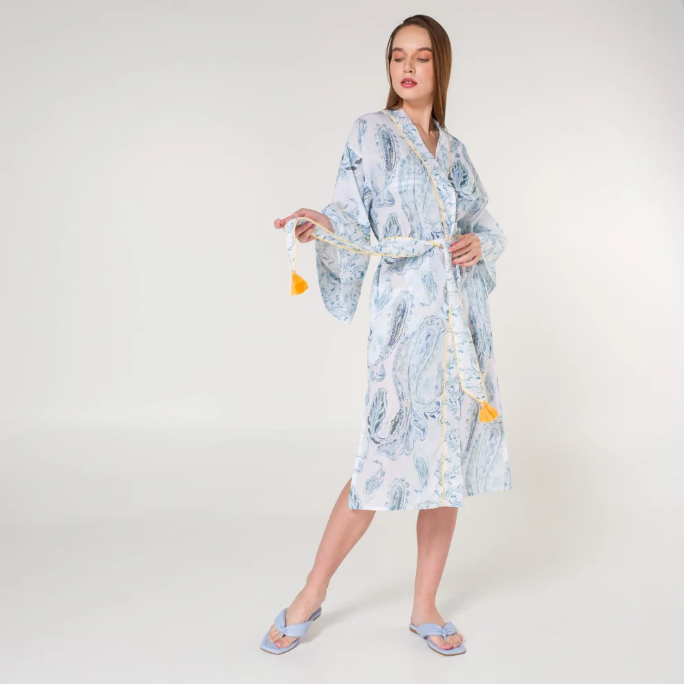 Miespiga - Audrey Voile Women Beach Kimono