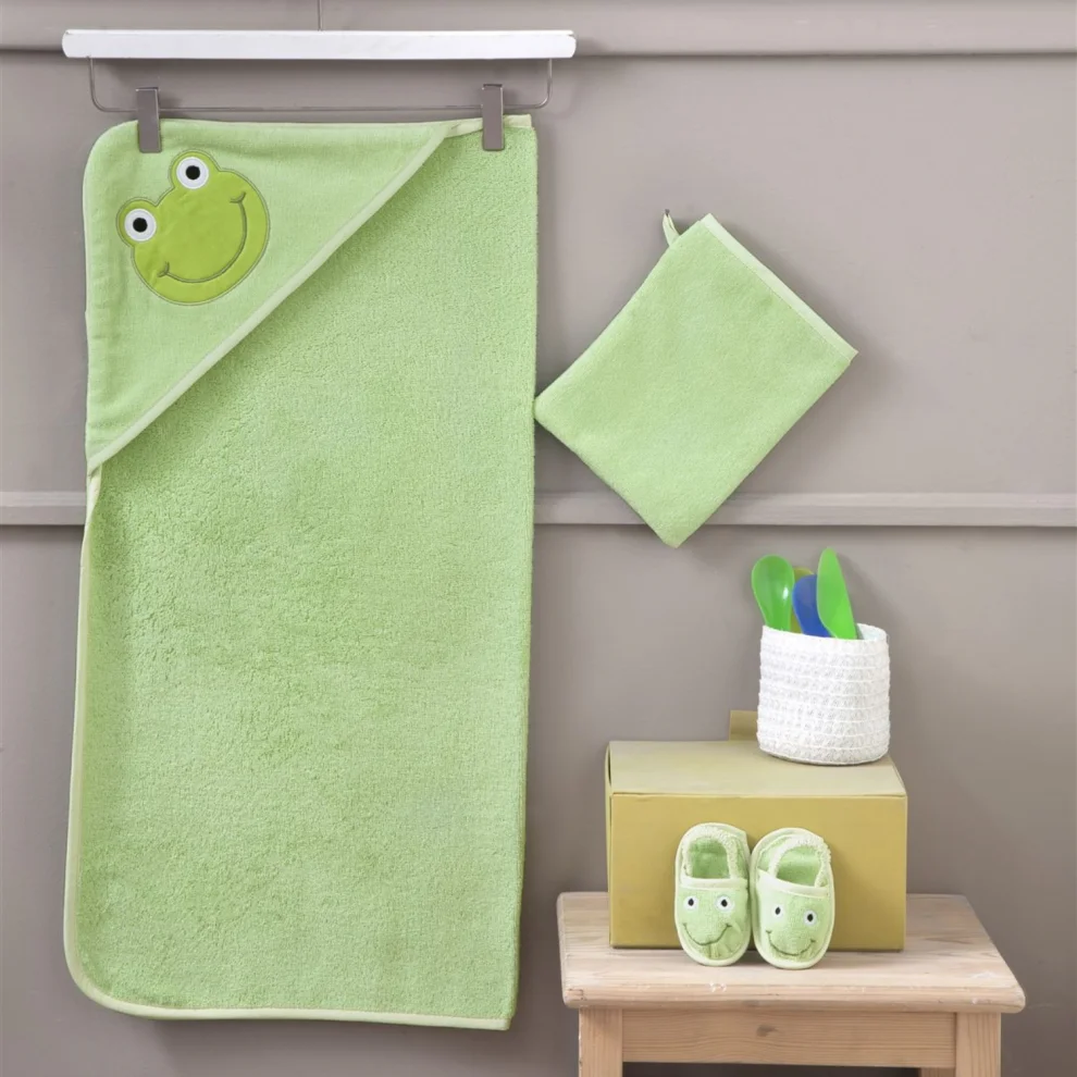 Miespiga - Baby Towel Swaddle Pouch Set