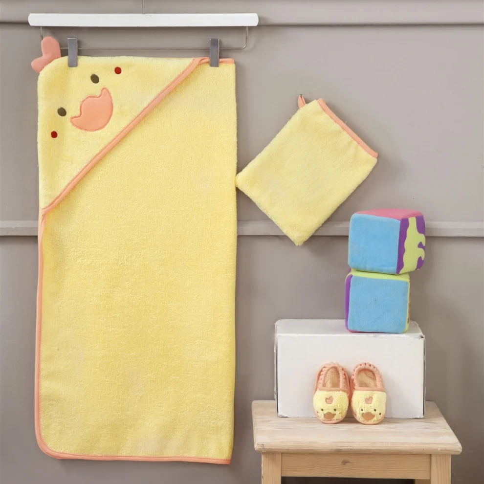 Miespiga - Baby Towel Swaddle Pouch Set