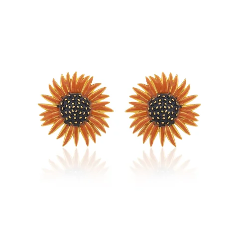 Milou Jewelry - Sunflower Earrings