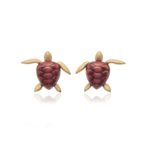 Milou Jewelry - Sea Turtle Earrings