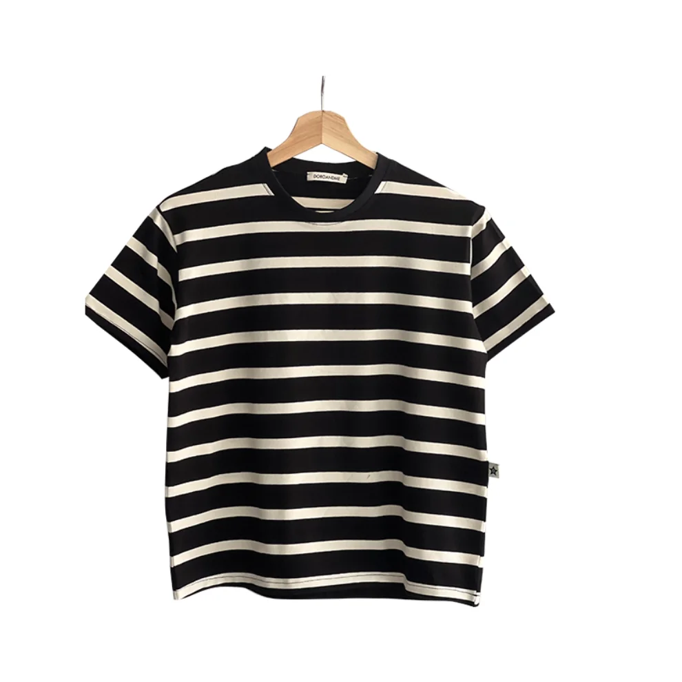 DOROANDME - Strips Short Sleeve T-shirt