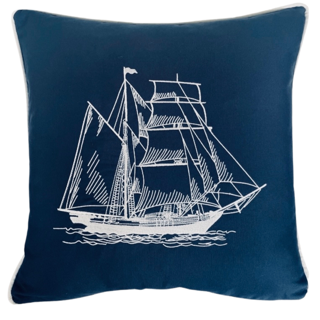 Embroidery Pillow - Gemi