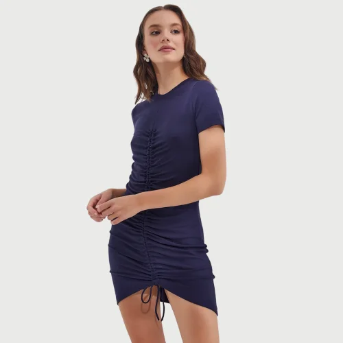 Auric - Limited Pleated Mini Dress