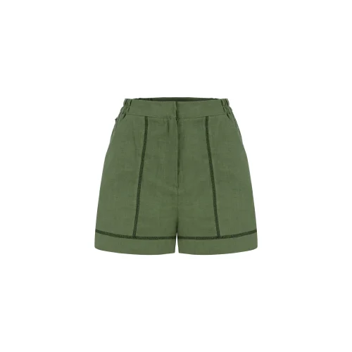 Dor Raw Luxury - A Short Talk Linen Shorts