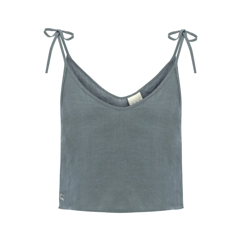 Dor Raw Luxury - Across The River Linen Blouse
