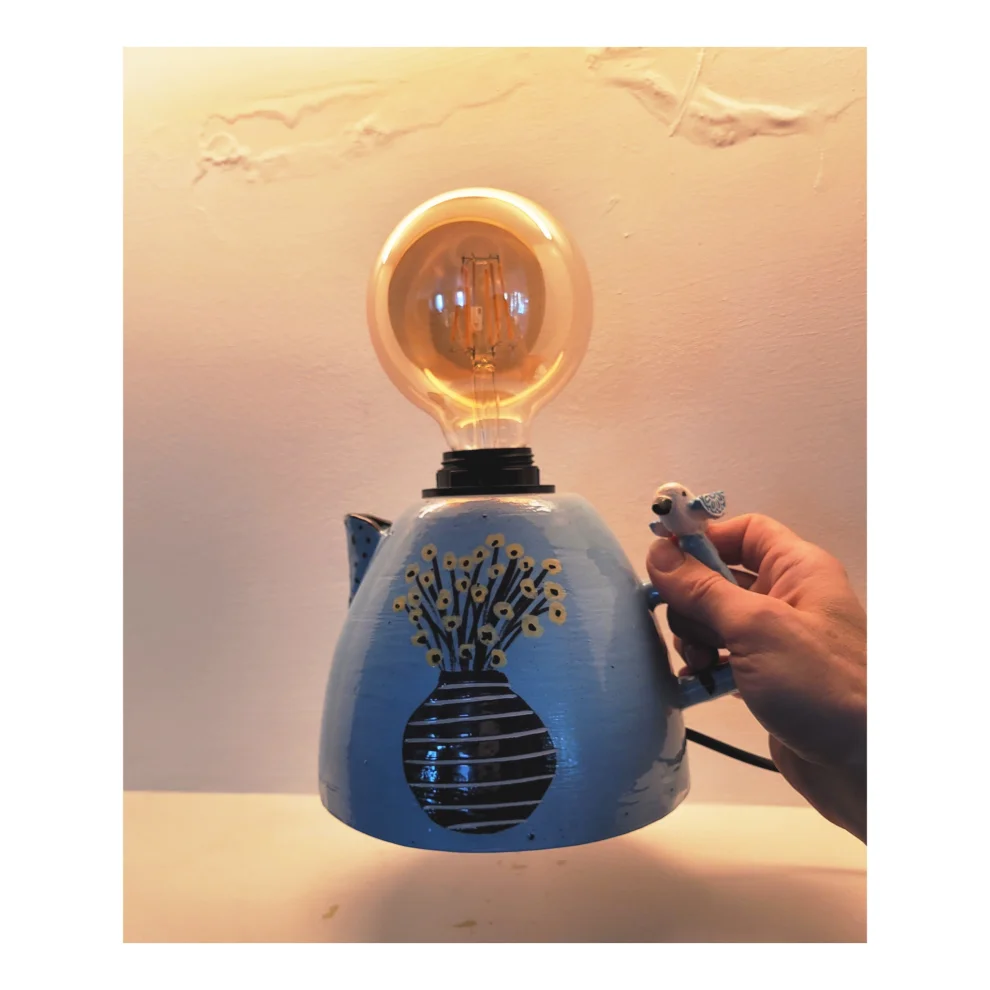 Sesiber - Teapot Formed Lighting Object Flowers