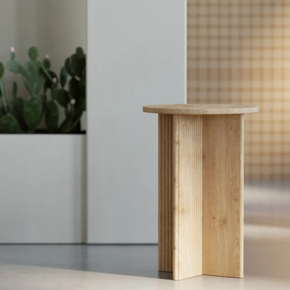 Hermhaus - Tri Wooden Side Table