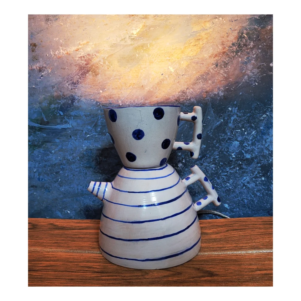 Sesiber - Teapot Cup Shaped Decorative Lightting Object
