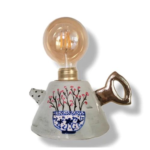Sesiber - Teapot Formed, Lighting Object Vase