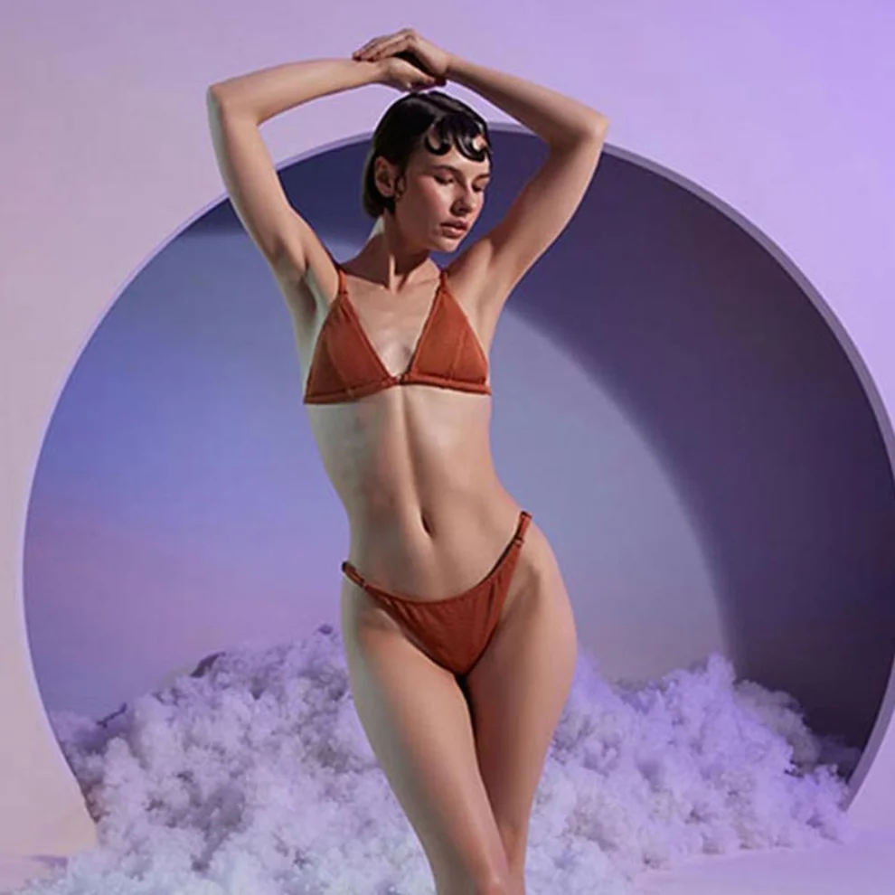 Shikoo Swimwear - Halka Detaylı Üçgen Bikini