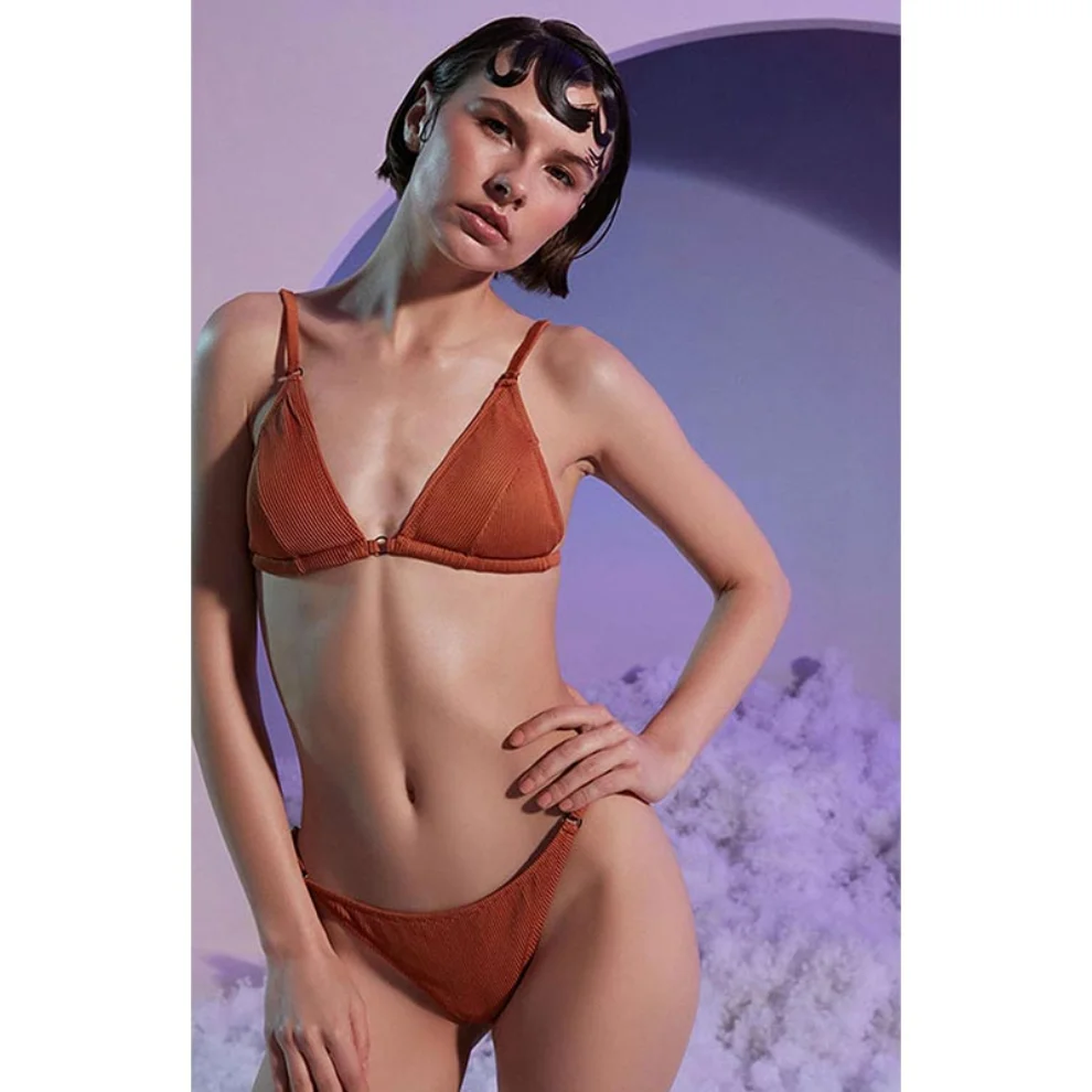 Shikoo Swimwear - Halka Detaylı Üçgen Bikini