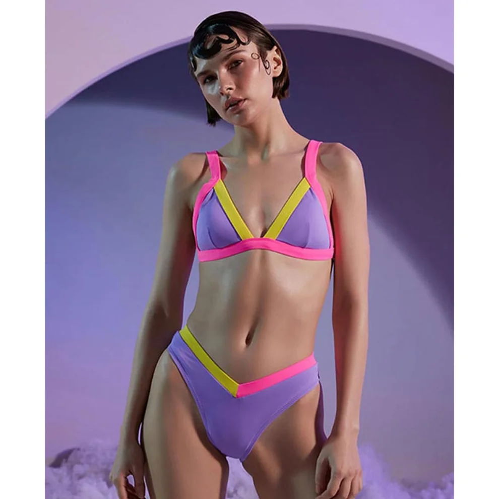 Shikoo Swimwear - Neon Triangle Bikini