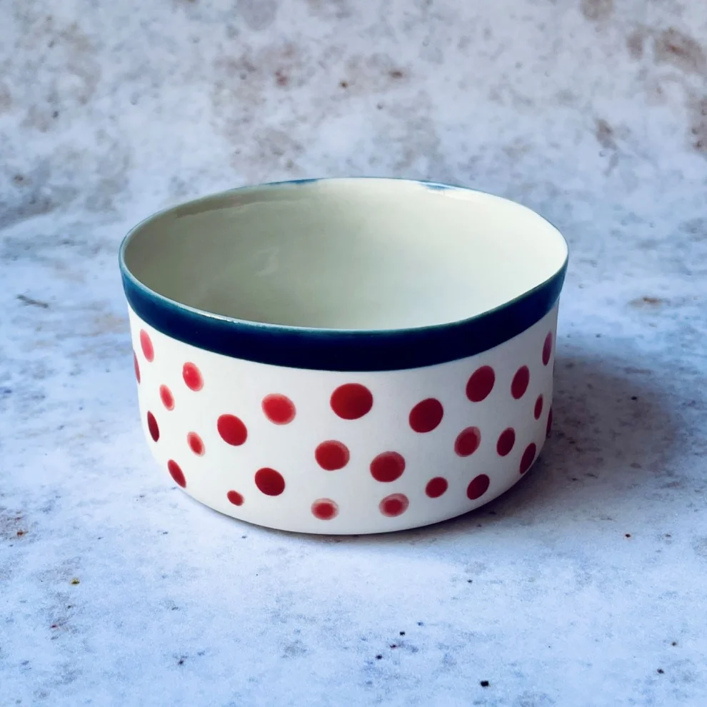 Kaase Atelier - Dots & Stripes Mini U Bowl - I