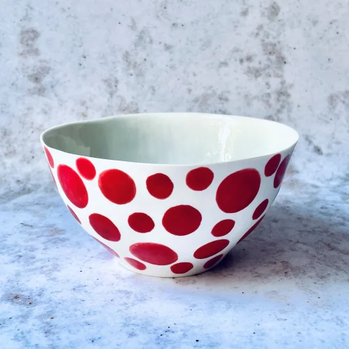 Kaase Atelier - Dots & Stripes V Bowl