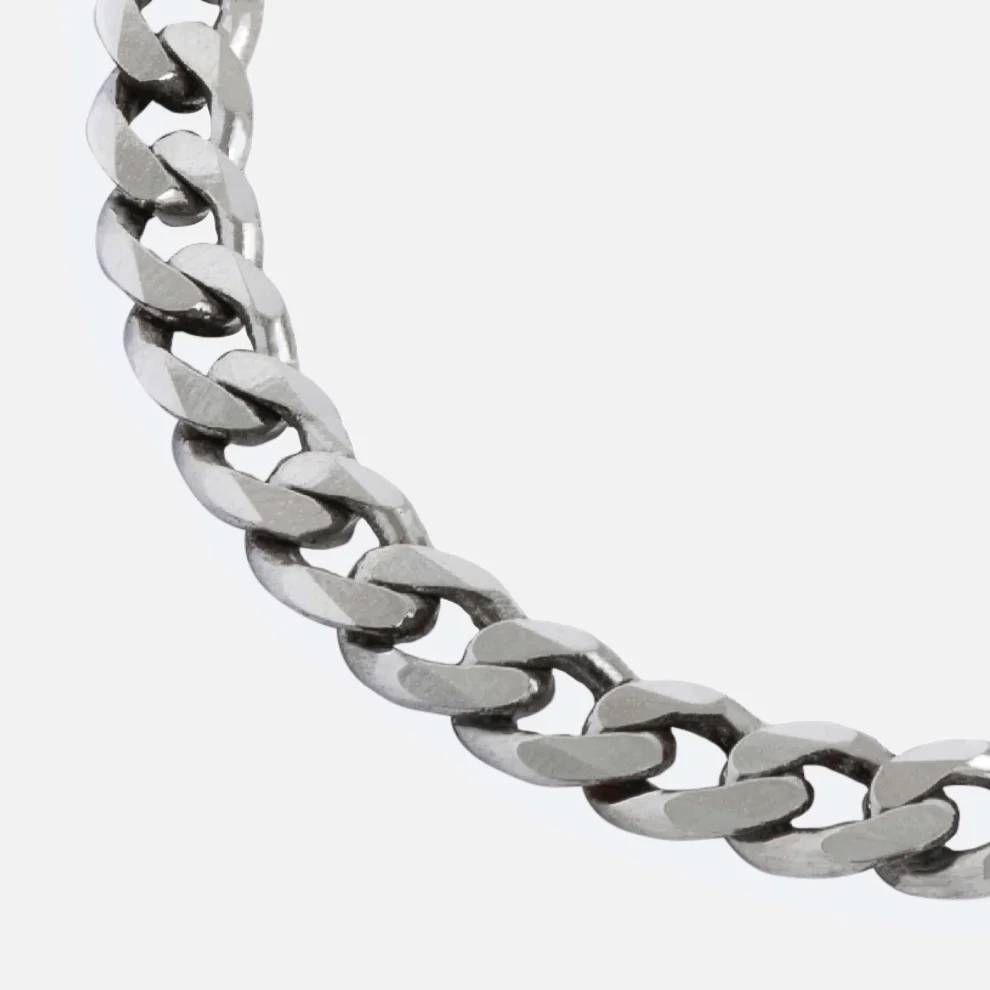 Raftaf - Curb Sterling Silver Bracelet