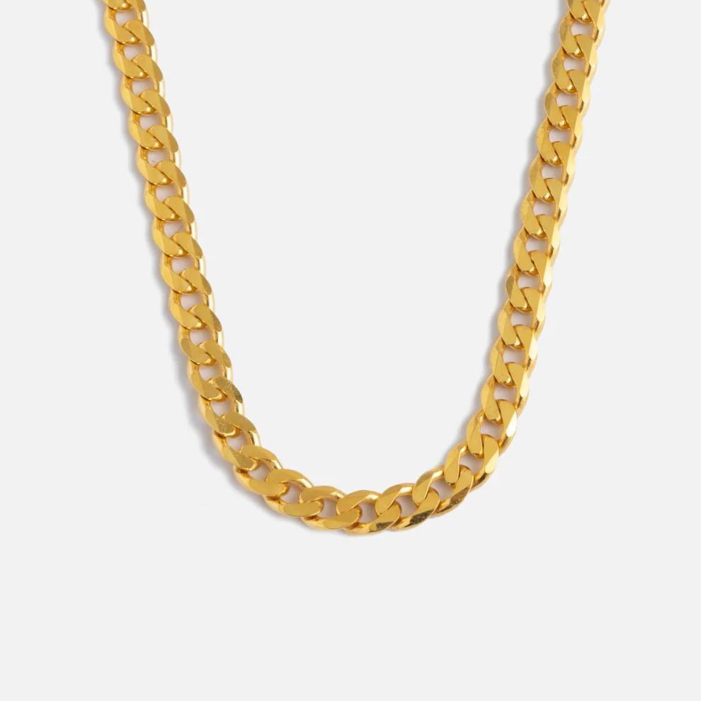 Raftaf - Curb Sterling Silver Chain Necklace