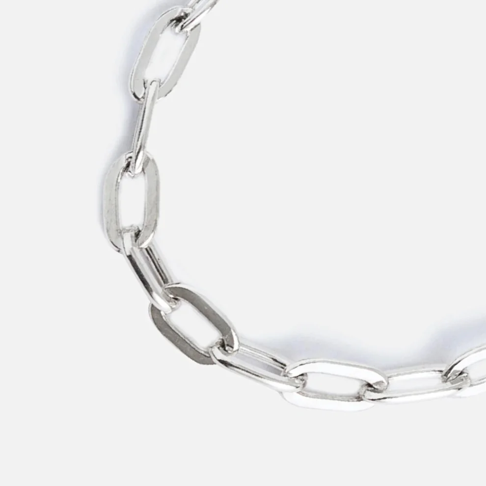 Raftaf - Link Sterling Silver Chain Necklace