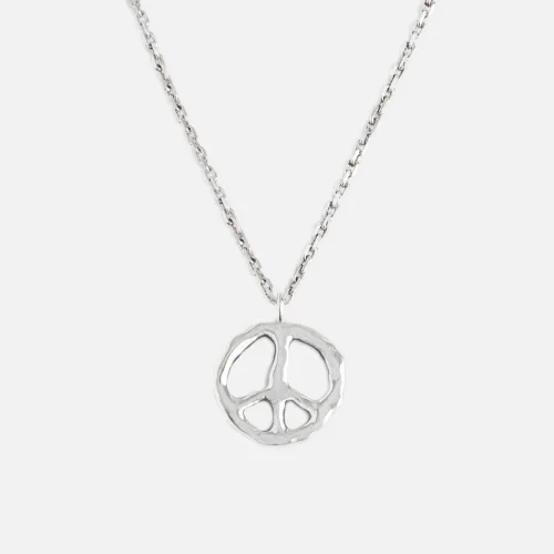 Raftaf - Peace Sterling Silver Necklace