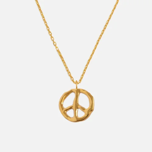 Raftaf - Peace Sterling Silver Necklace