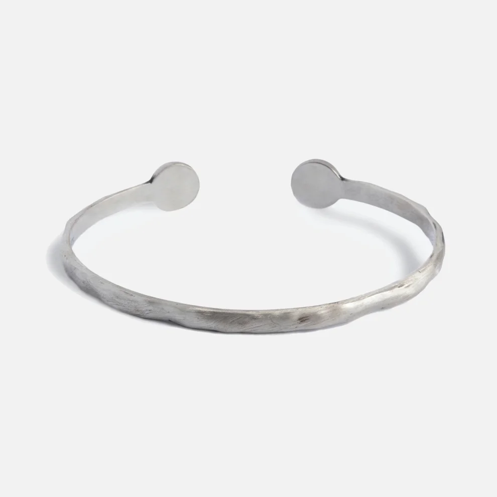 Raftaf - Twisting Sun Sterling Silver Bracelet