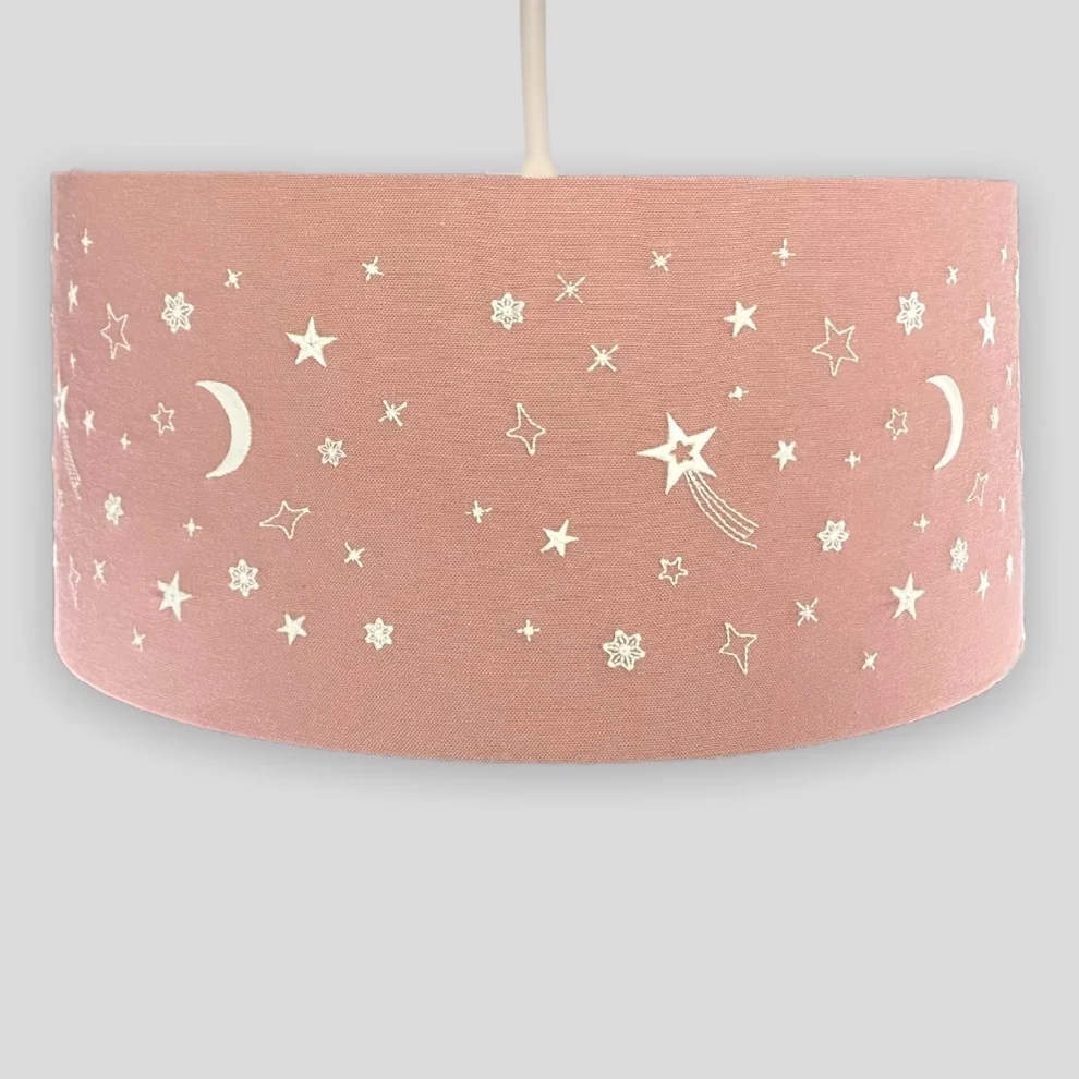 2 Stories - Glitter Star Embroidered Ceiling Lighting