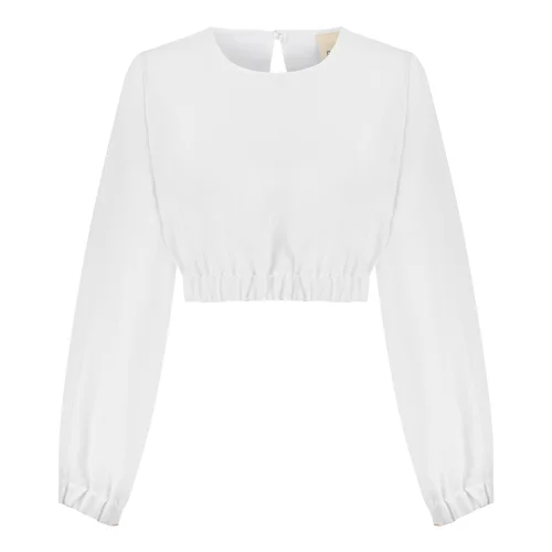 Dor Raw Luxury - The Seasons Of The Soul Linen Blouse