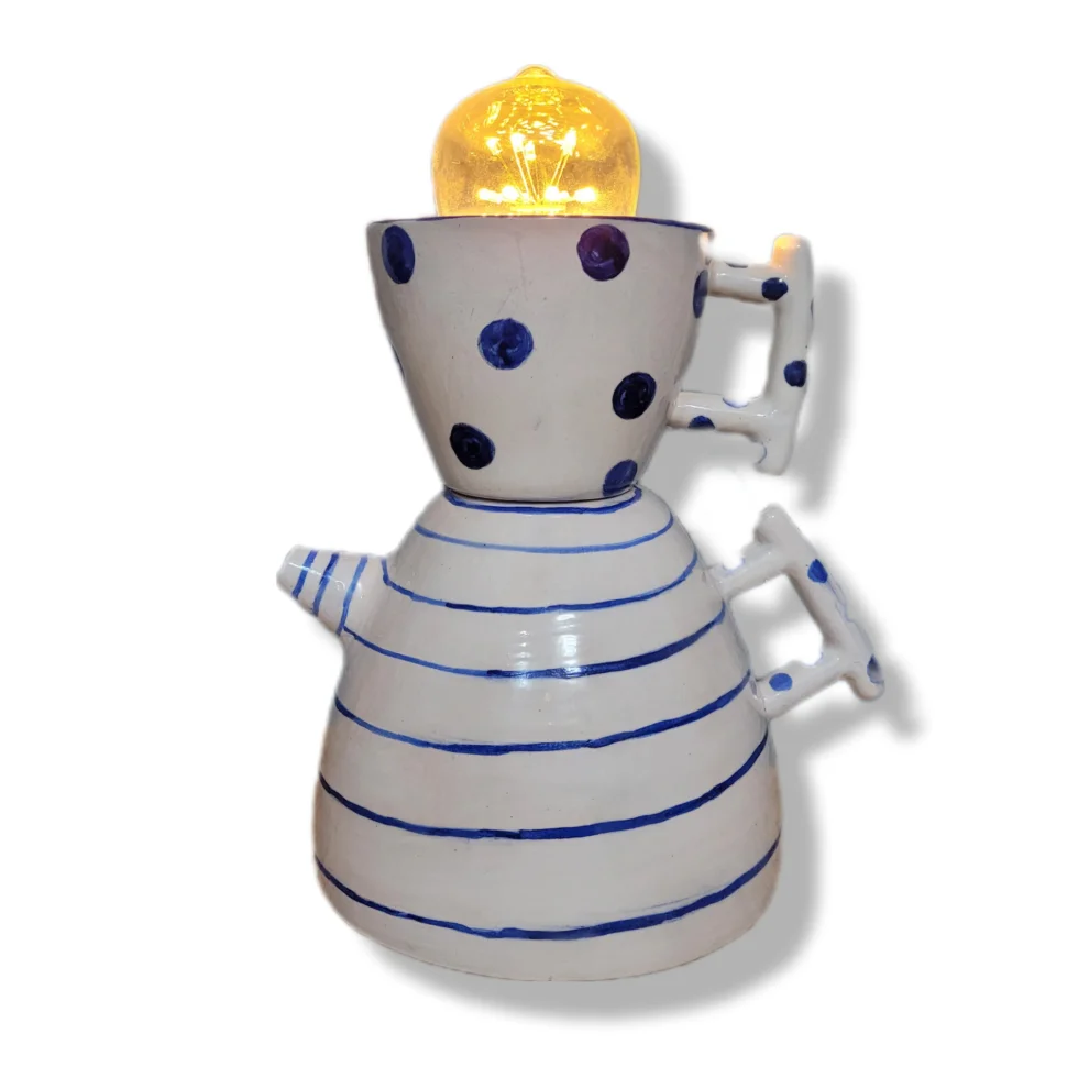 Sesiber - Teapot Cup Shaped Decorative Lightting Object