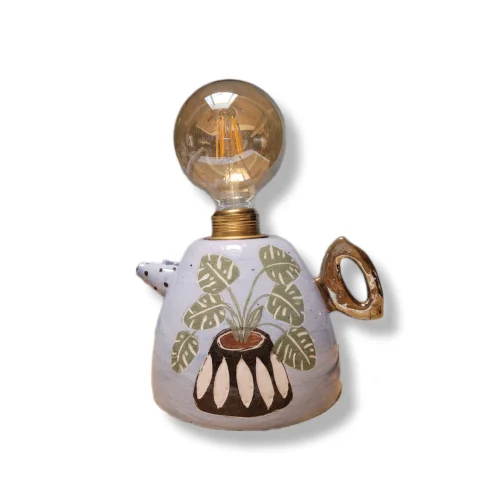 Sesiber - Teapot Formed Lighting Object Monstera